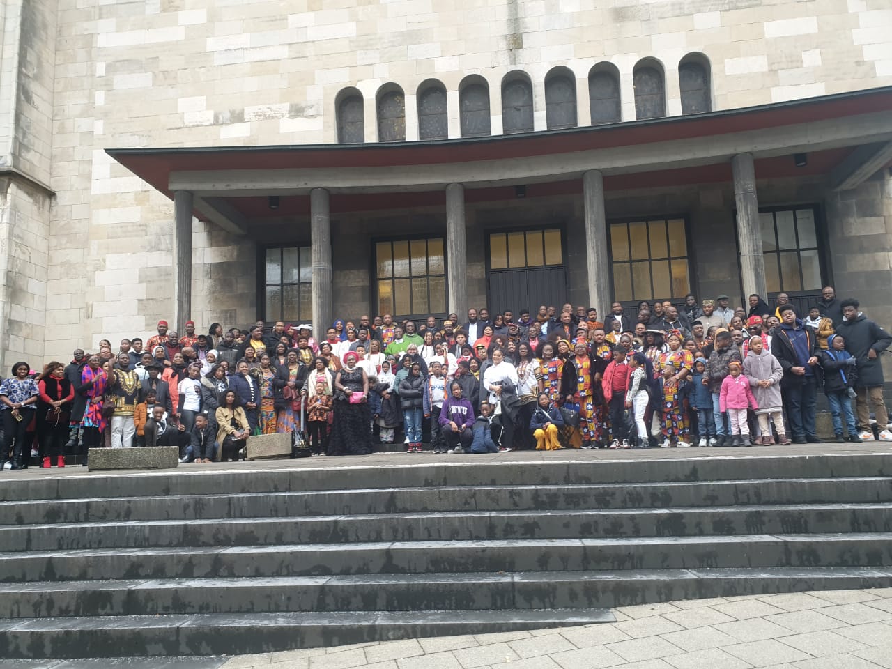 Members of the Holy Family English-speaking African Catholic Community, Essen